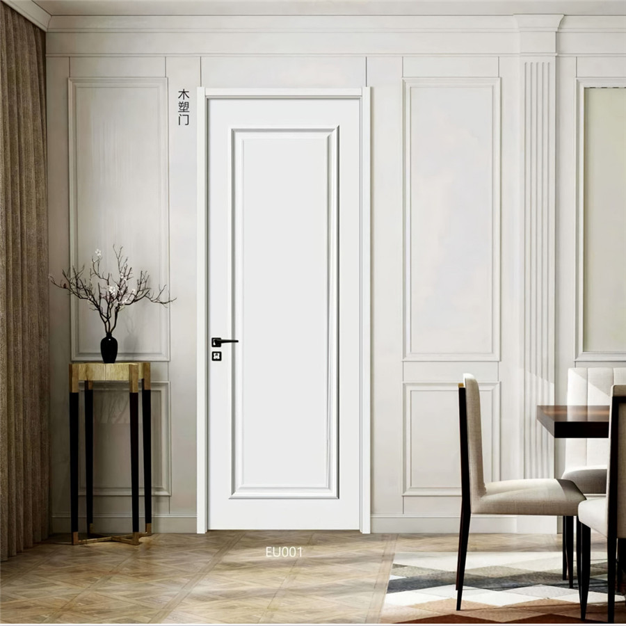 What advantages do wood-plastic doors have over traditional wooden doors?