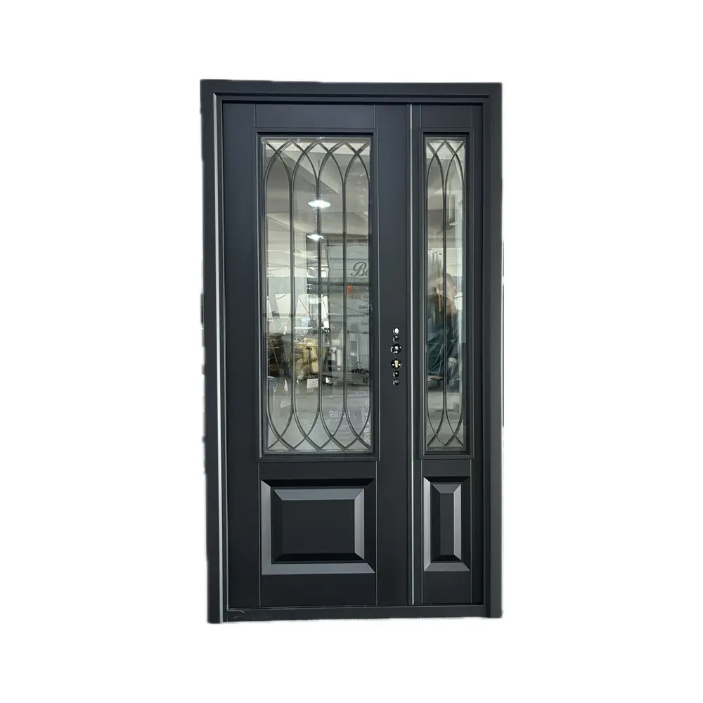 steel front doors with glasslc7